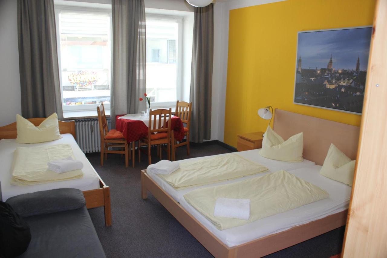 Hotel Pension Am Hauptbahnhof Мюнхен Екстериор снимка