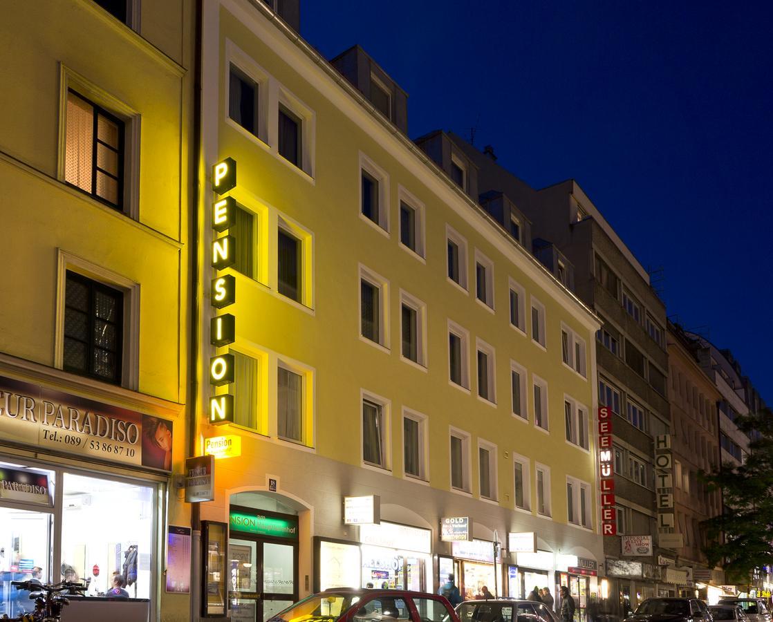 Hotel Pension Am Hauptbahnhof Мюнхен Екстериор снимка